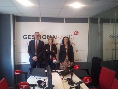 Pedro Soria, Ana García en la radio